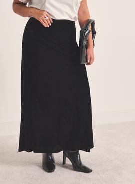 SIMPLY BE Velour Midaxi Skirt