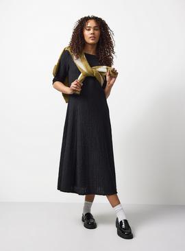 Textured Smock Dress