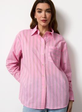 Stripe Relaxed Long Sleeve Shirt