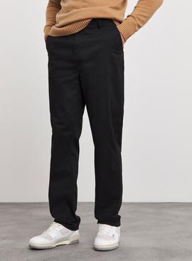 JACAMO Straight Fit Chino Black