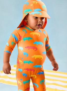 JOJO MAMAN BÉBÉ Crocodile Sun Protection Hat