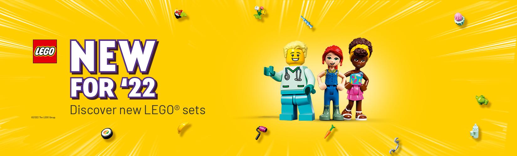 New for '22. Discover new LEGO® sets.