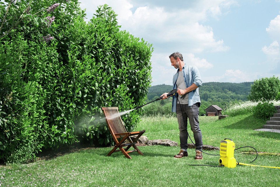 Karcher K2 Compact Pressure Washer.
