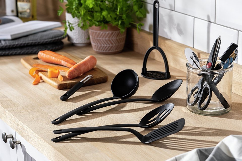 Kitchen utensils. Essential tools to make everyday cooking effortless.