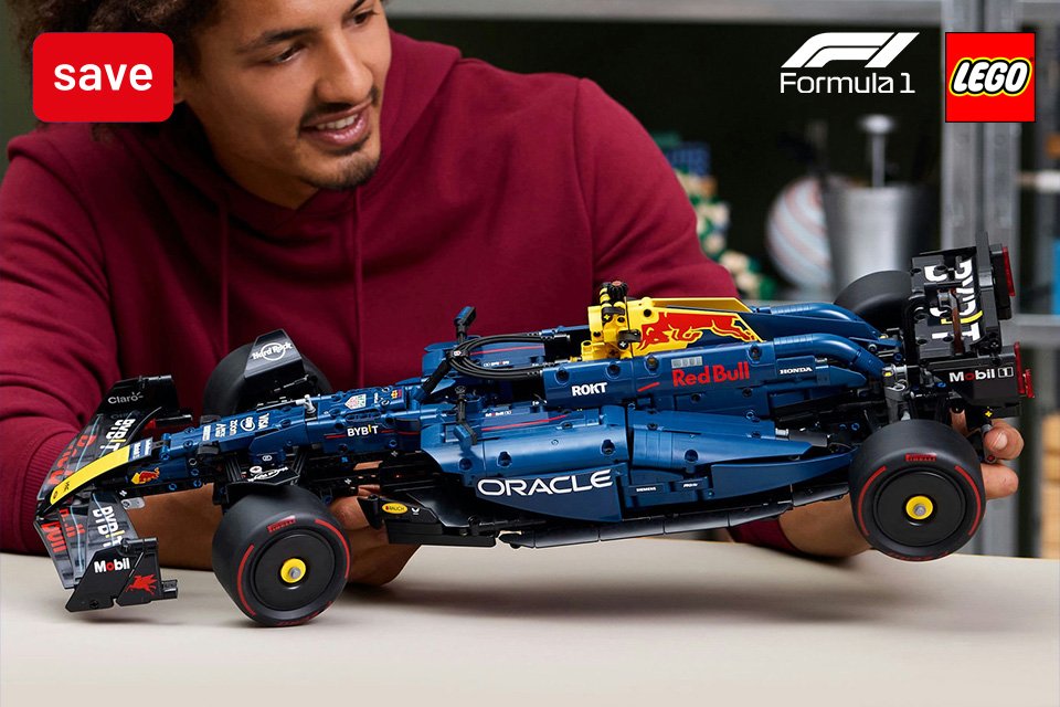 Save up to 25% on selected LEGO® F1® sets. Make every day race day!