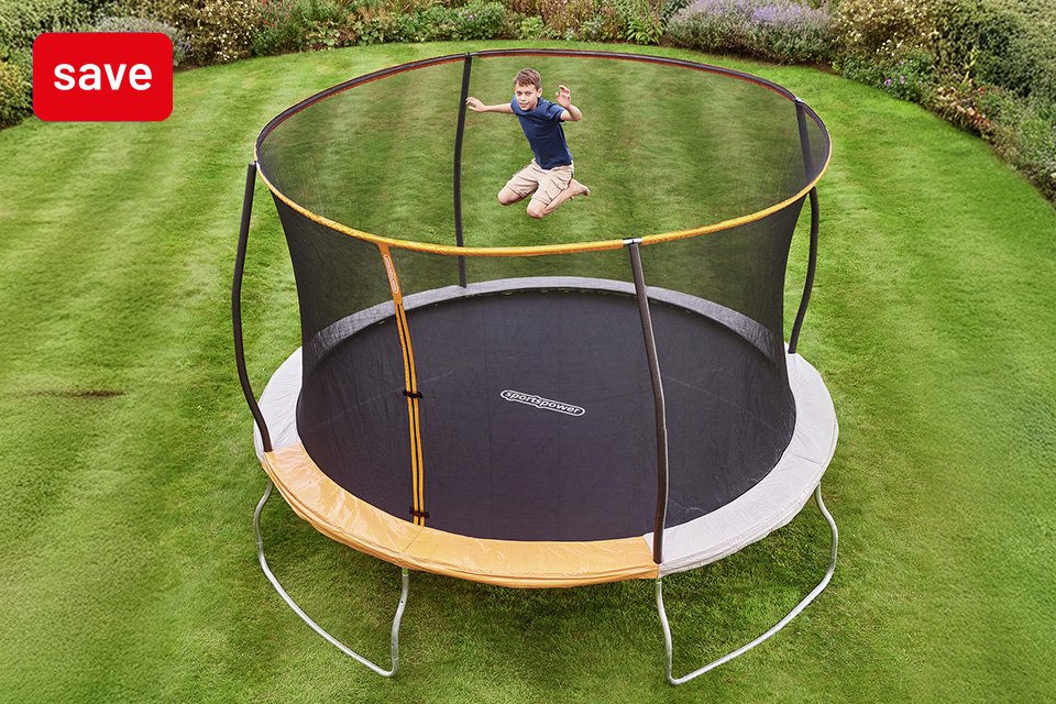 Save 20% on selected outdoor toys using code PLAY20. Includes trampolines, trikes, bikes and more!
