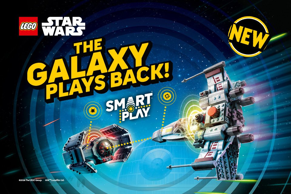 LEGO® SMART PLAY™ sets have landed. Experience interactive play with LEGO® SMART Play™.