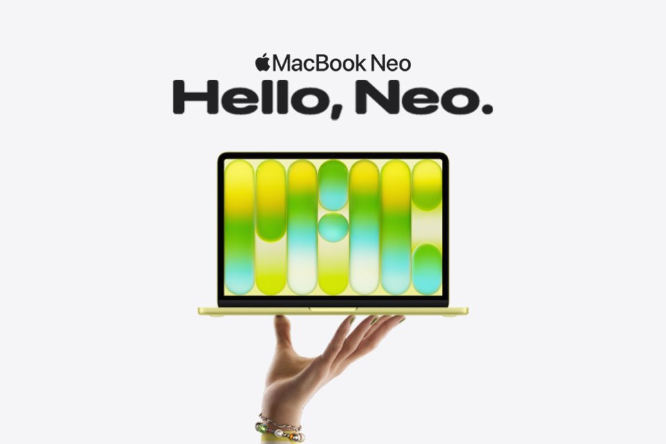 MacBook Neo coming soon. Love at first Mac.