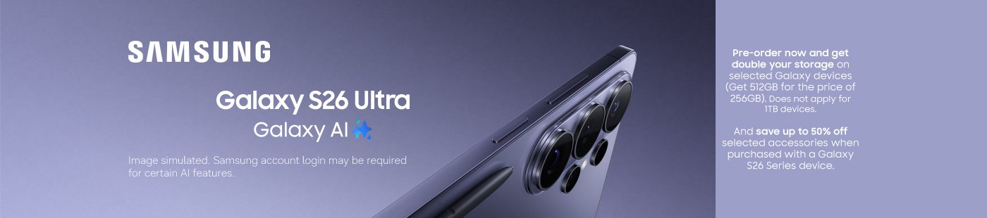 Samsung. Galaxy S26 Ultra. Galaxy AI.