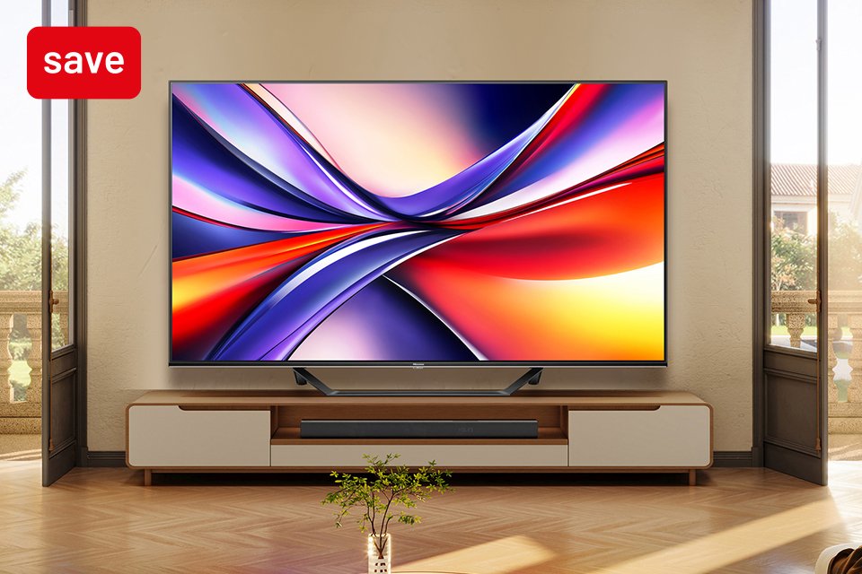Save up to 20% on selected Hisense TVs with codes TV10, TV15 & TV20.