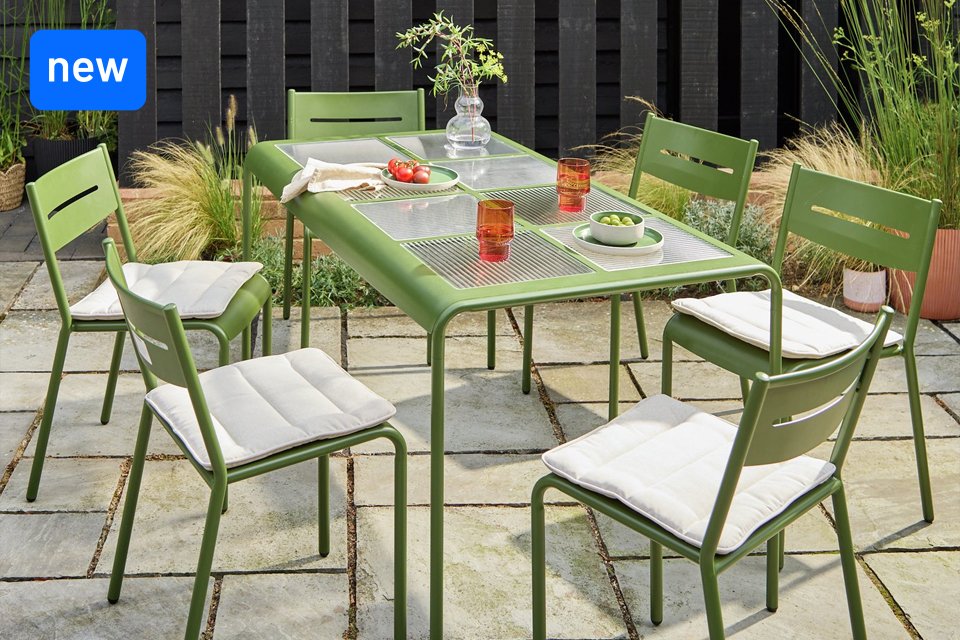 New in garden furniture. Elevate your outdoors.
