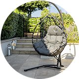 Chairs and loungers.