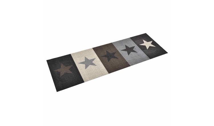 Walplus Stars Polyamide Kitchen Carpet - 180 x 60 cm