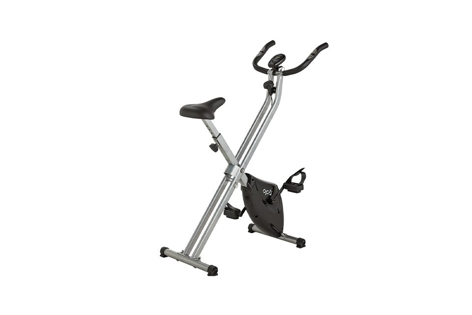 Opti folding magnetic exercise bike.