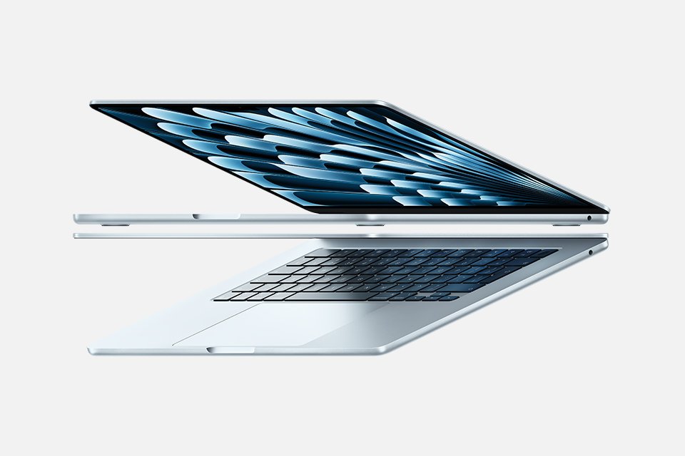 MacBook Air 15″. Built for Apple Intelligence.