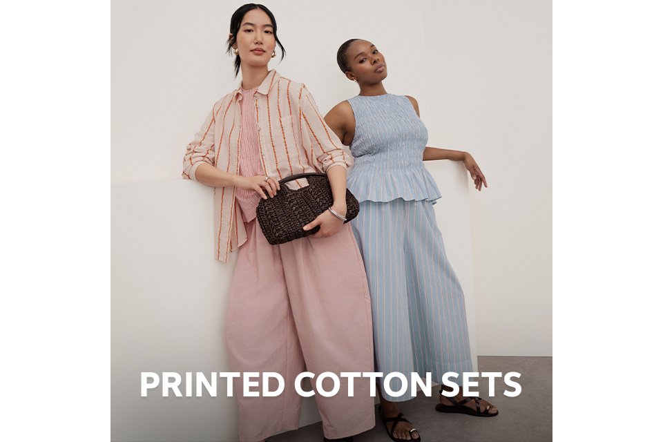 Printed cotton sets.