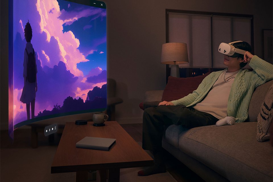 Meta Quest 3S 128GB All-In-One Mixed Reality Headset.