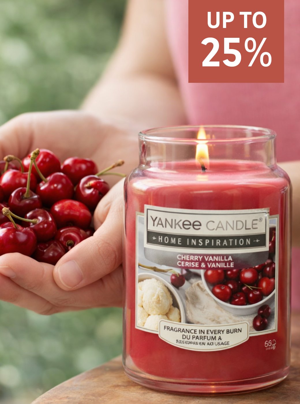 Save 25% on selected home fragrance. Candles and diffusers, perfect for gifting. Shop now.