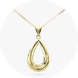 Gold jewellery.