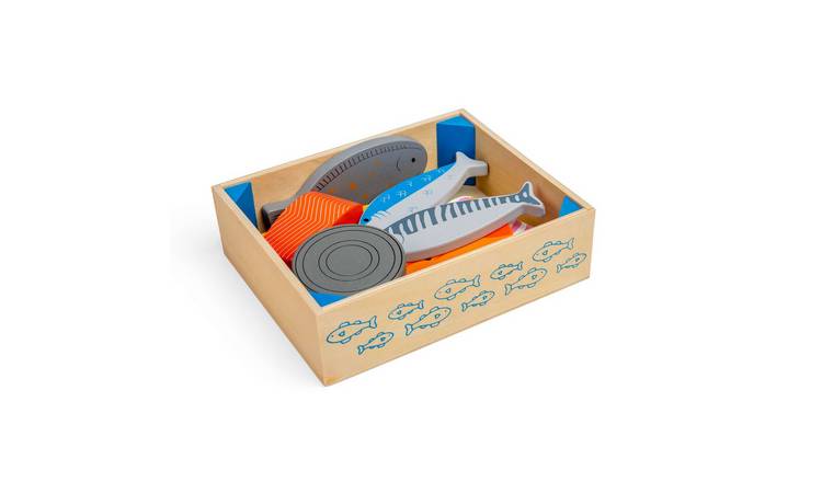 Bigjigs Toys Seafood Crate - 18 Months +