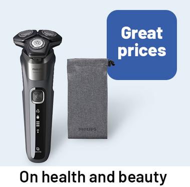 Great prices on health and beauty.