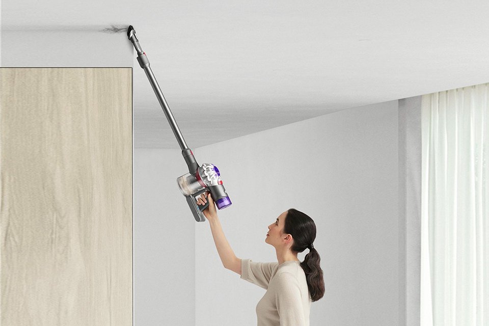 Dyson V8 cordless vacuum cleaner.
