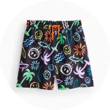 Swim shorts.