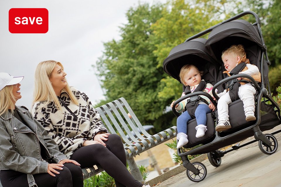 20% off selected strollers. Using code BABY20.