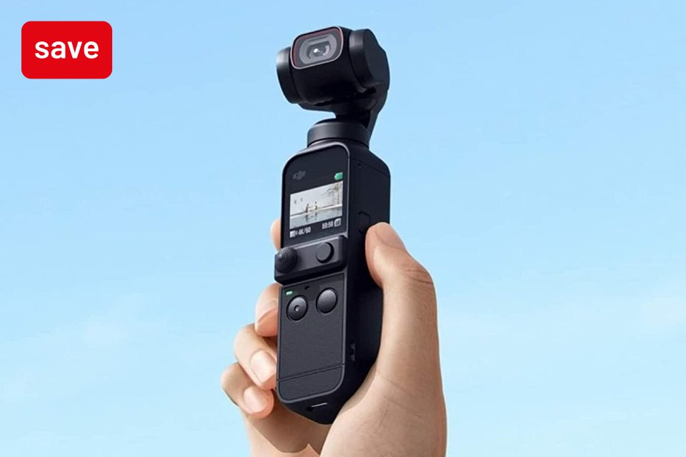 Save £100 on DJI Pocket 2 Gimbal Camera Creator Combo.