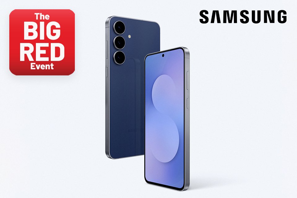 The Big Red Event. Save 20% on selected Samsung mobiles & tablets with codes RED10 & RED20.