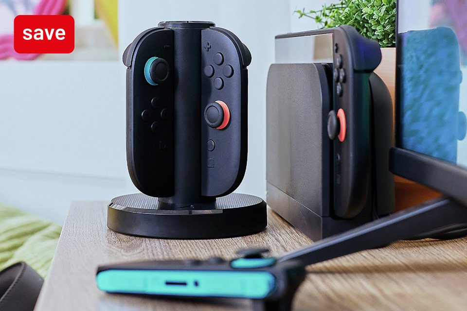 Save on a Switch 2 dock. When bought with a Nintendo Switch 2 console.