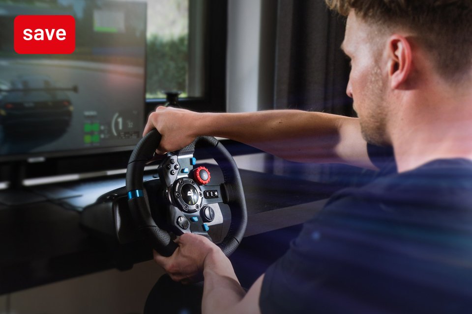 Save 10% on Racing seat cockpit. When bought with selected Racing Wheels.