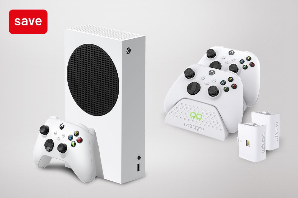 Buy a selected Xbox console and get 20% off Docking stations.