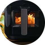 Dual drawer air fryers.