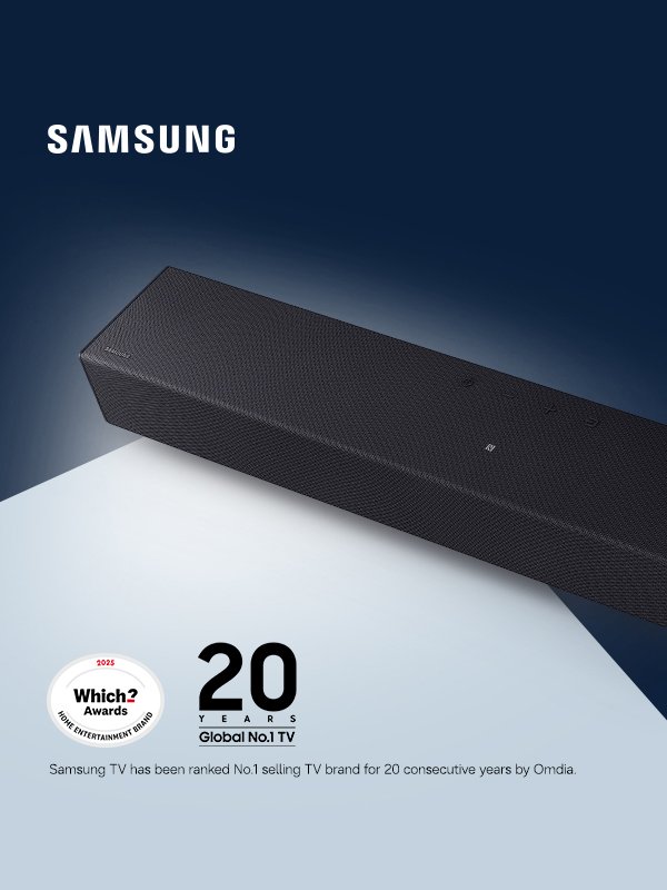  Save 10% on the Samsung B400F all-In-one soundbar with code GAMING10.