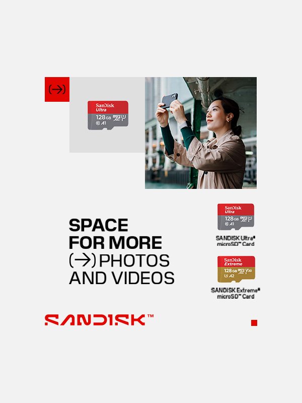 Space for more photos and videos.