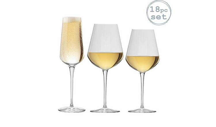 Bormioli Rocco 18 Piece Inalto Uno Small Stemware Set