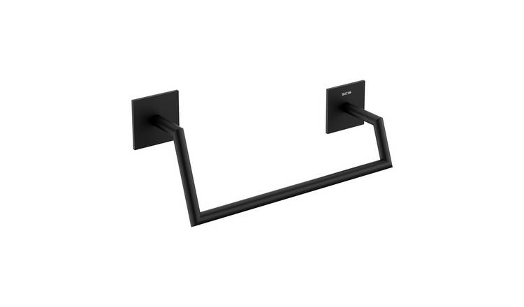 Cosmic Stick Towel Rail - Matt Black