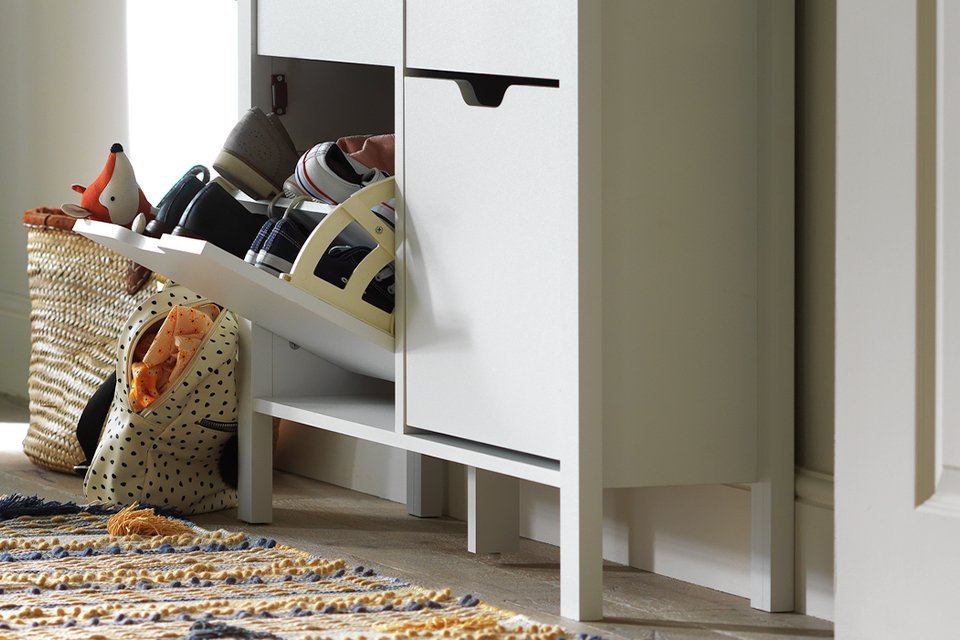 Hallway storage ideas Habitat