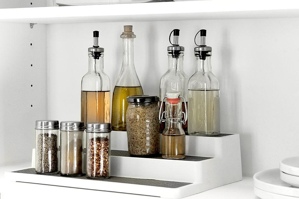Organise your cupboards.