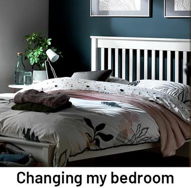 Changing my bedroom.