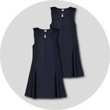 Navy tabard clearance pinafore