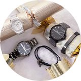 Save up to 50% on selected jewellery and watches.