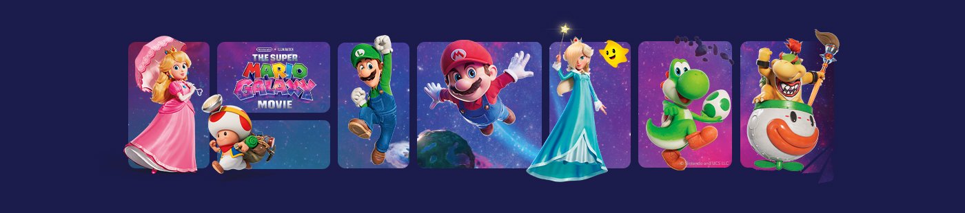  The Super Mario Galaxy movie.