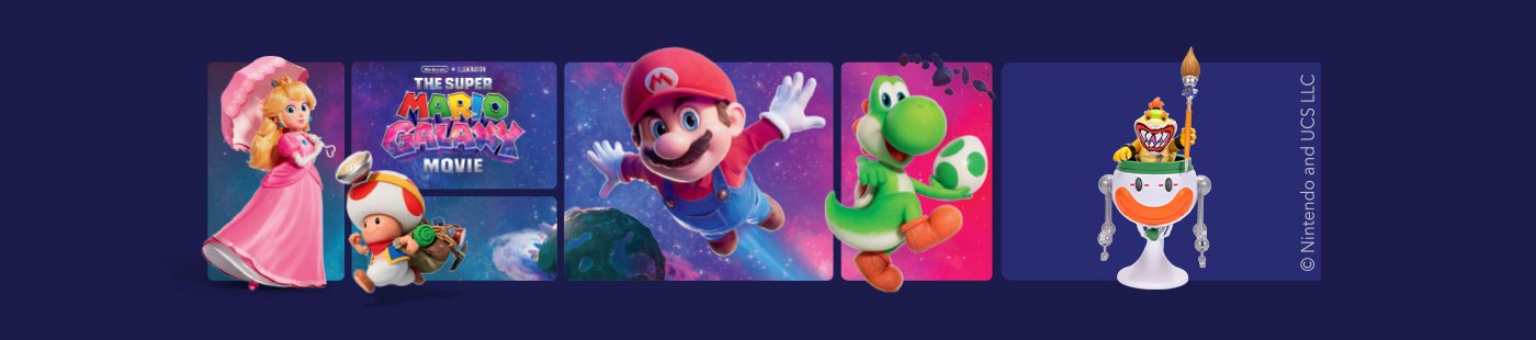 The Super Mario Galaxy Movie.