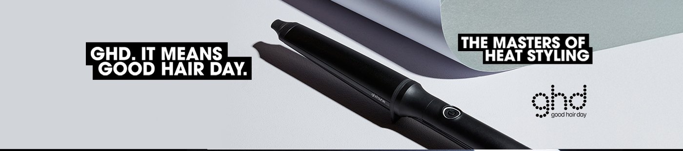 GHD. It means good hair day. The masters of heat styling.