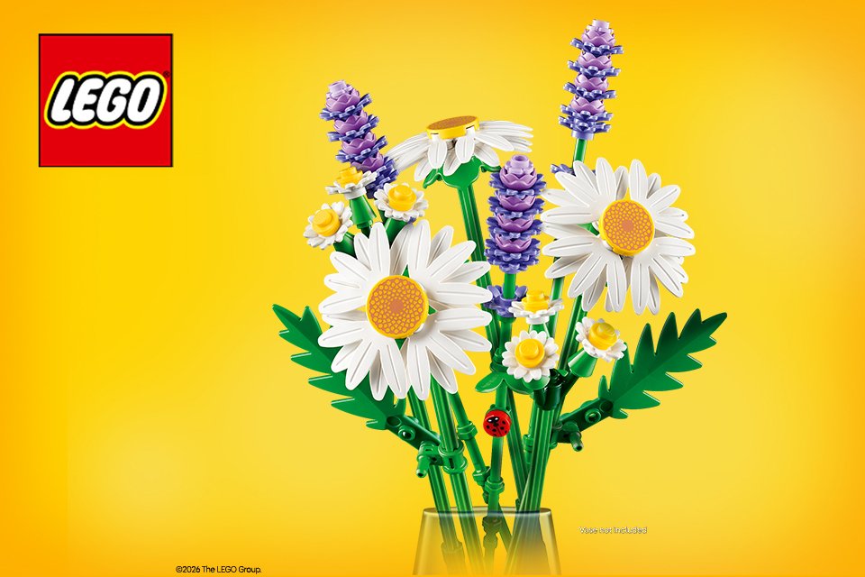 3 for 2 on selected LEGO® sets. Build Easter together.