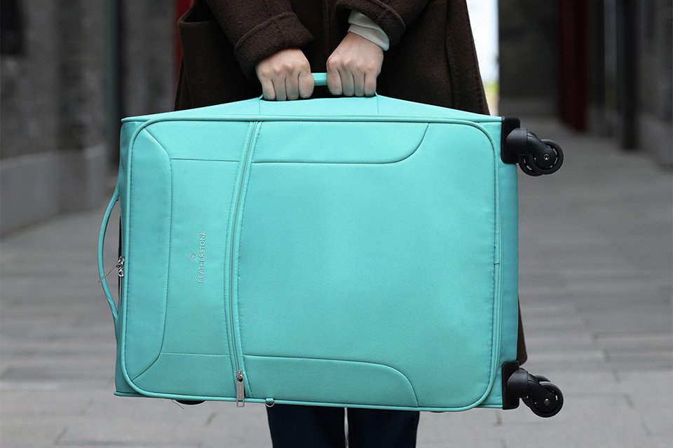 Quick delivery on luggage. Last‑minute trip? Your luggage will keep up.