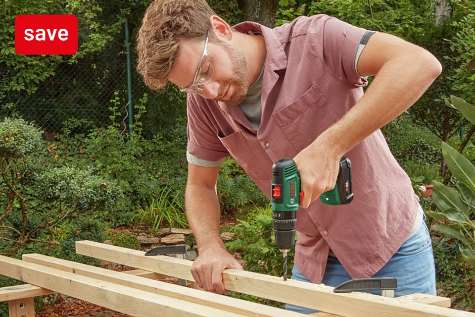 Save up to 25% on selected DIY tools.