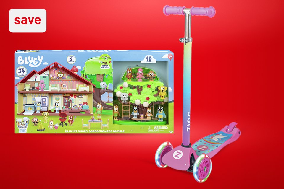 Save up to 50% on selected toys and nursery this Easter. Includes LEGO®, Barbie & more!